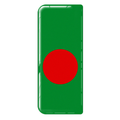 Bangladesh 3D Gel Flag