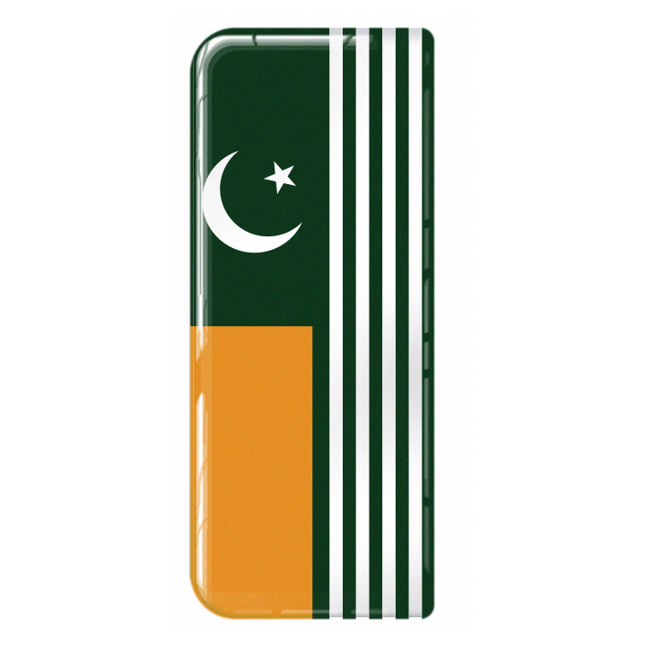 Kashmir 3D Gel Flag