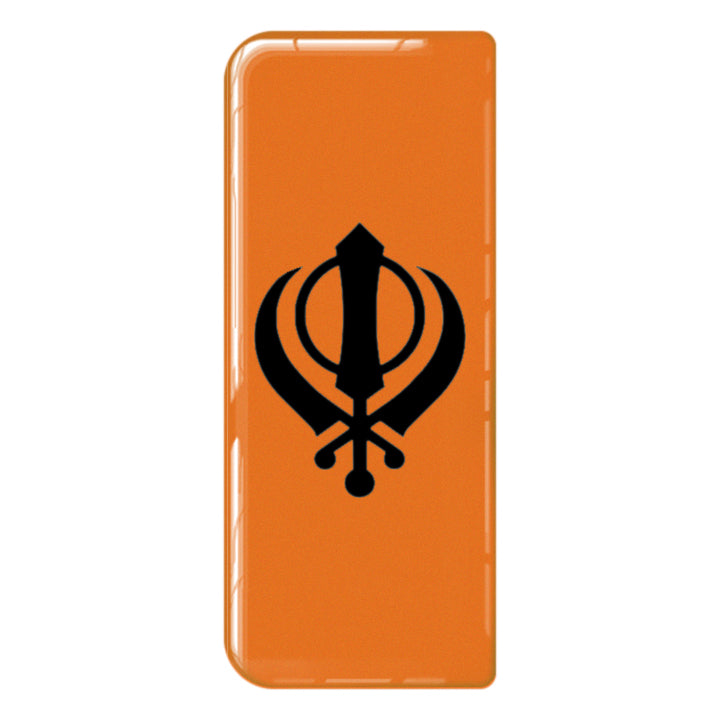 Khanda 3D Gel Flag