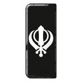 Khanda 3D Gel Flag