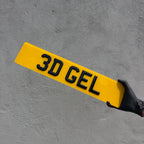 3D Gel Number Plate