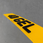 4D Gel Number Plate